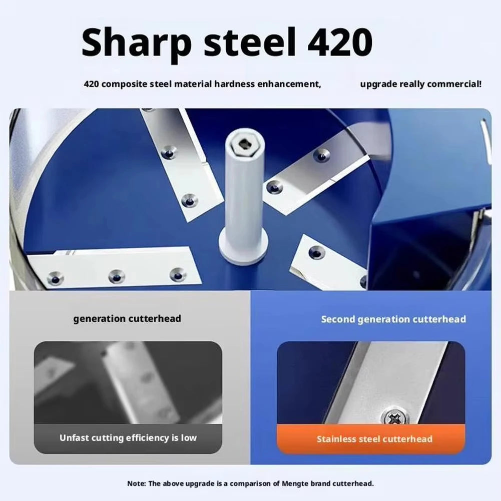 Automatic Electric Fruit & Vegetable Peeler – Rechargeable Grape & Garlic Skin Remover (Blue)