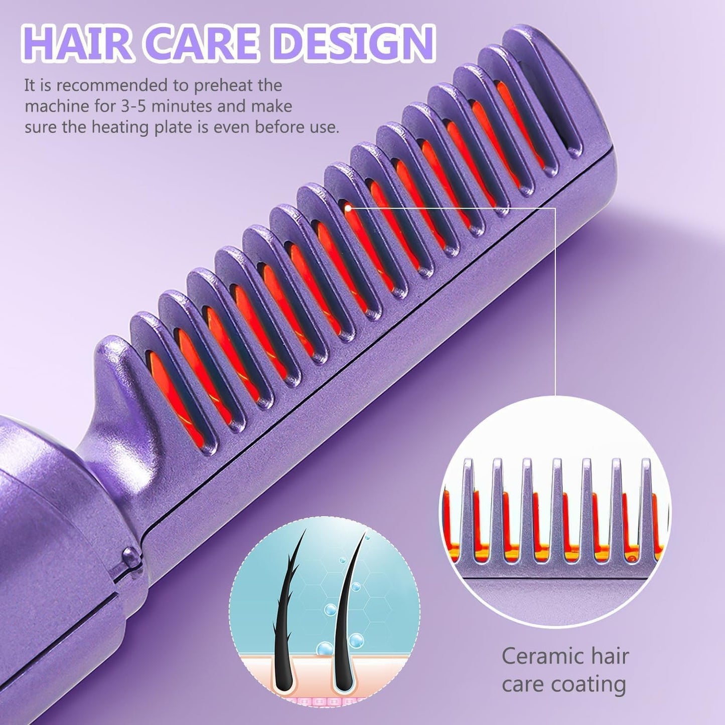 2 in 1 Hair Straightener
